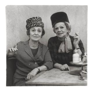 Diane Arbus - Two Ladies at the Automat, N.Y.C., 1966