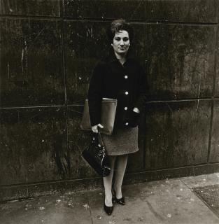 Diane Arbus - \'Woman With A Briefcase And Pocketbook\', Nyc, 1962