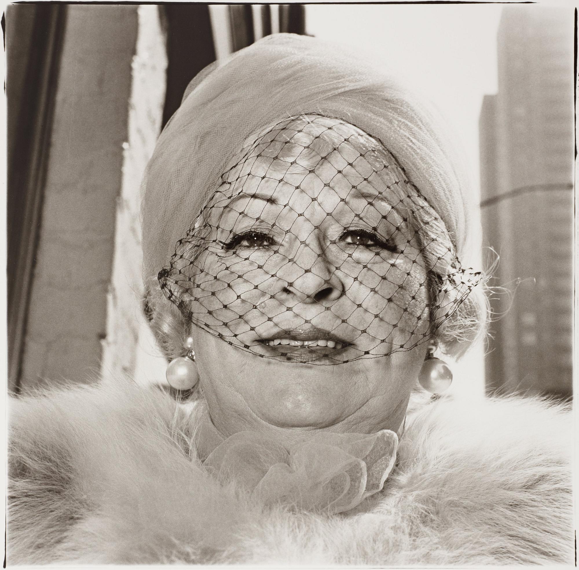 Diane Arbus - \'Woman with a Veil on Fifth Avenue, N.Y.C 1968\'