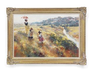 Dianne Flynn - Picking wildflowers