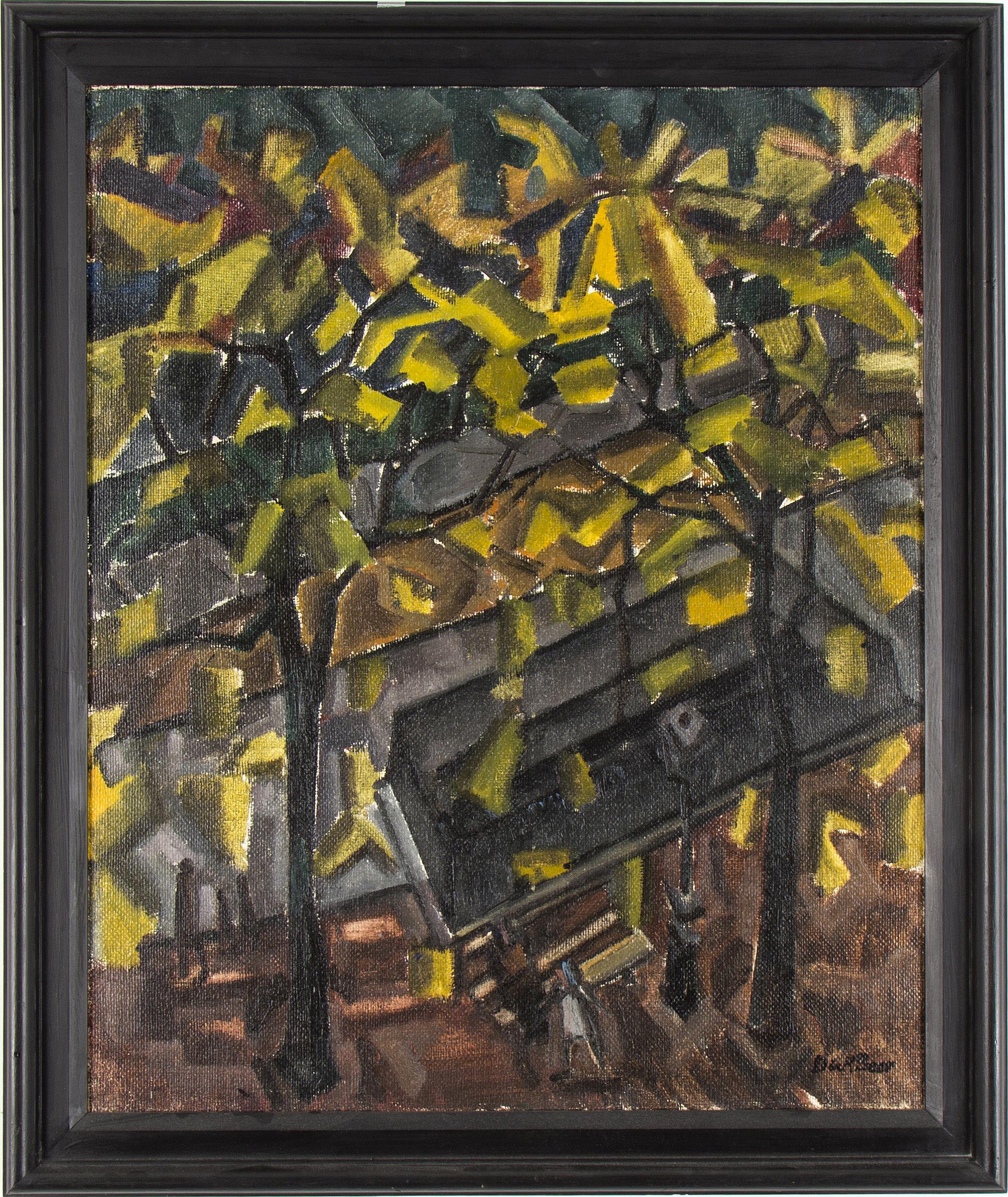 Dick Beer - Utsikt från fönster Boulevard Edgar Quinet