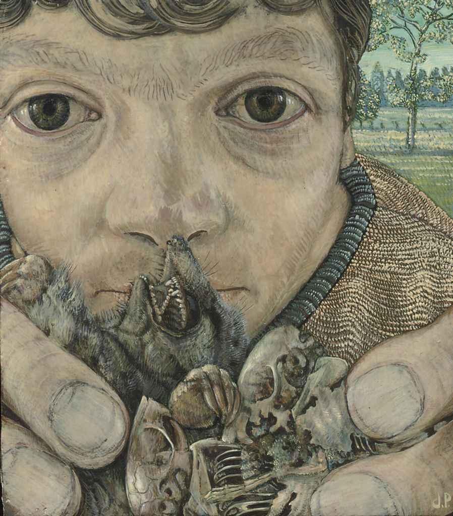 Dick Pieters - Self portrait with mole