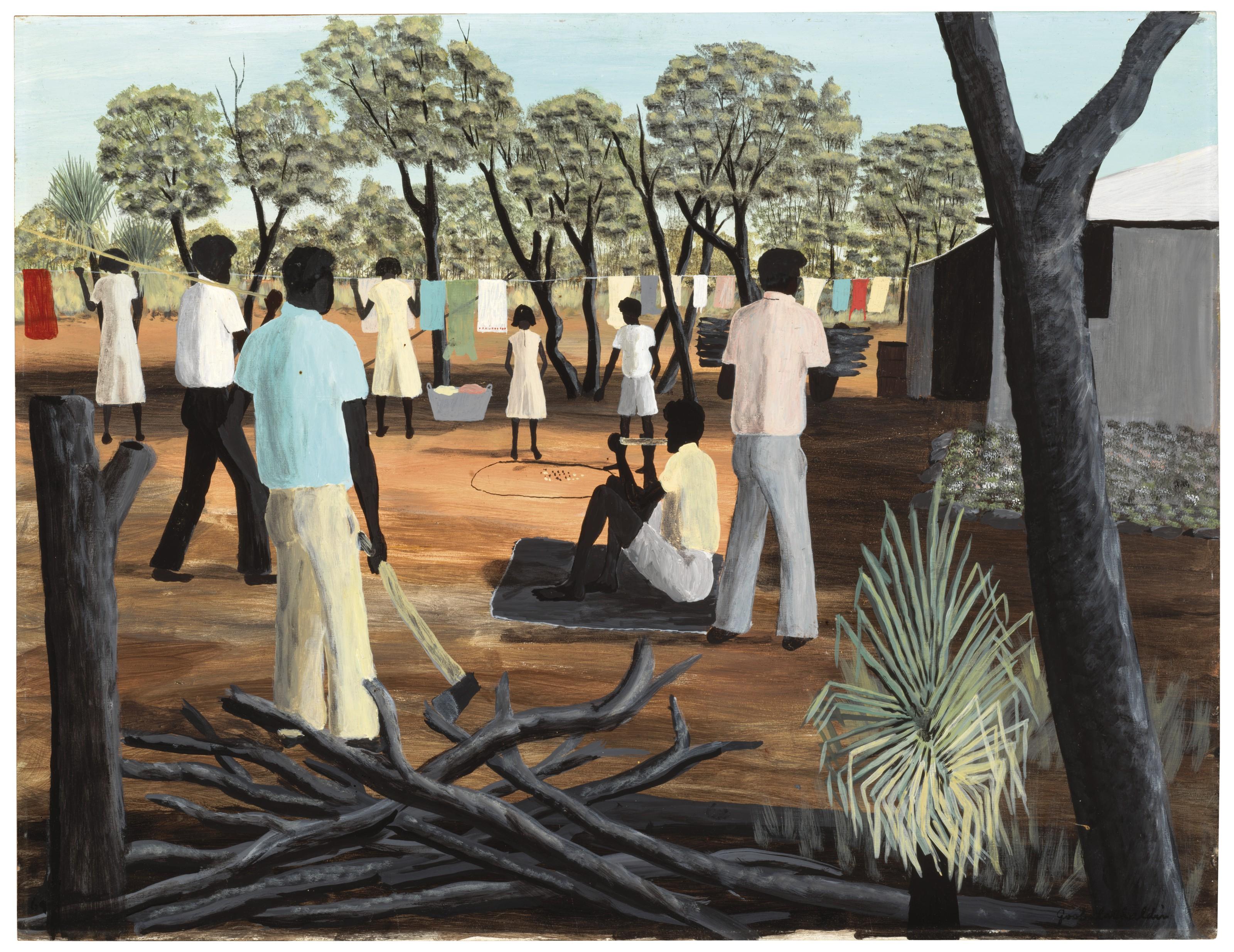 Dick Roughsey - Goonana Village