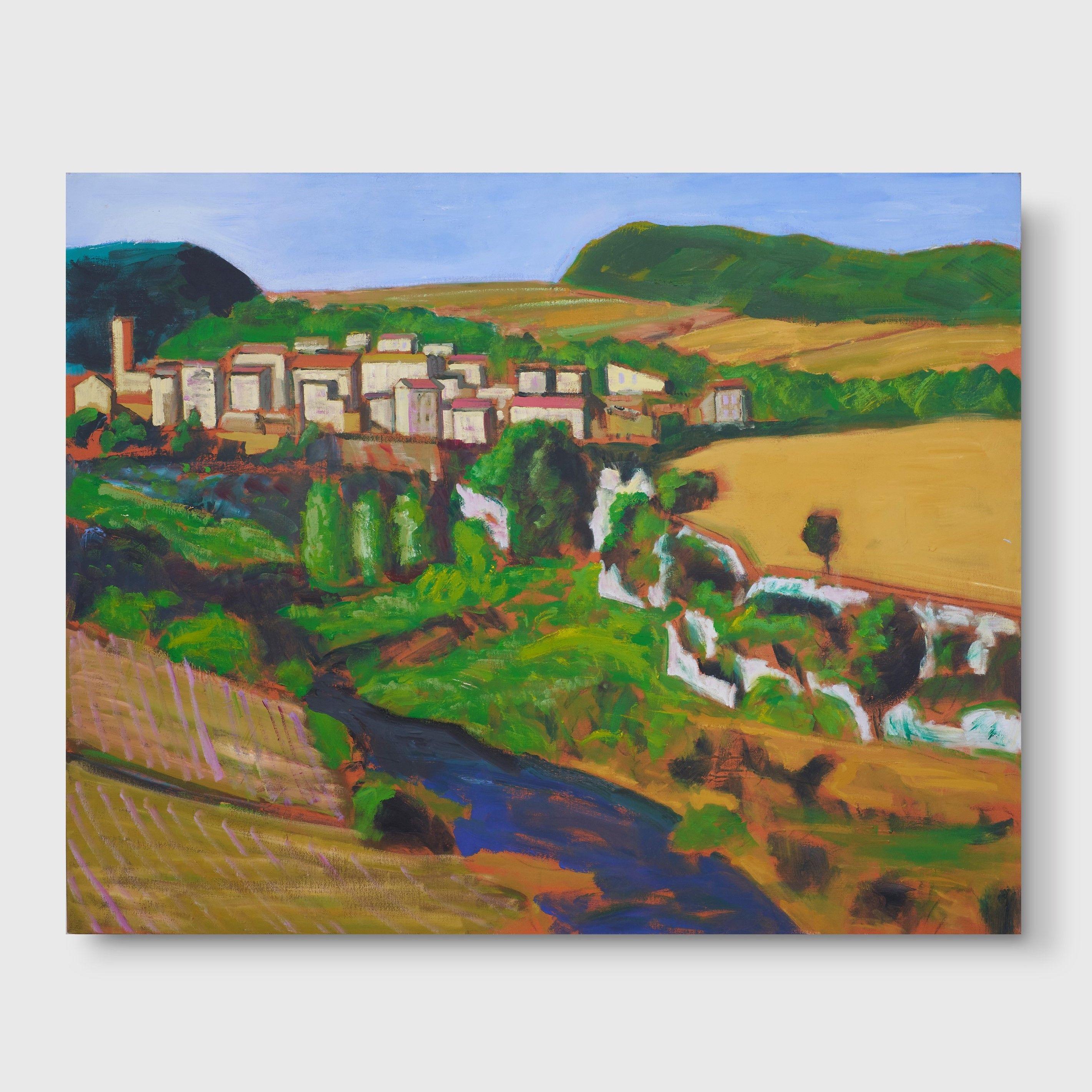 Dick Watkins - French Village, 1993