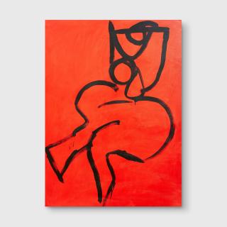 Dick Watkins - Woman #17, 1993