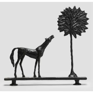 Diego Giacometti - Elément De La Console \'La Promenade Des Amis\'