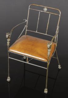Diego Giacometti - \'Fauteuil À Têtes De Lionnes\', Second Version