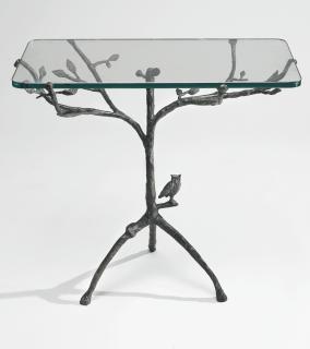 Diego Giacometti - Guéridon - Arbre Au Hibou