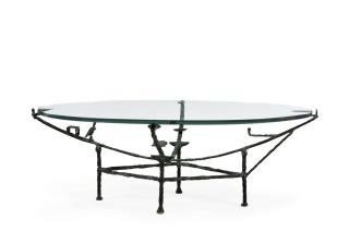 Diego Giacometti - La table-carcasse, petit modèle à la chauve-souris