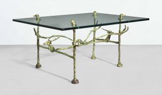 Diego Giacometti - Table basse aux cerfs et chiens, um 1962