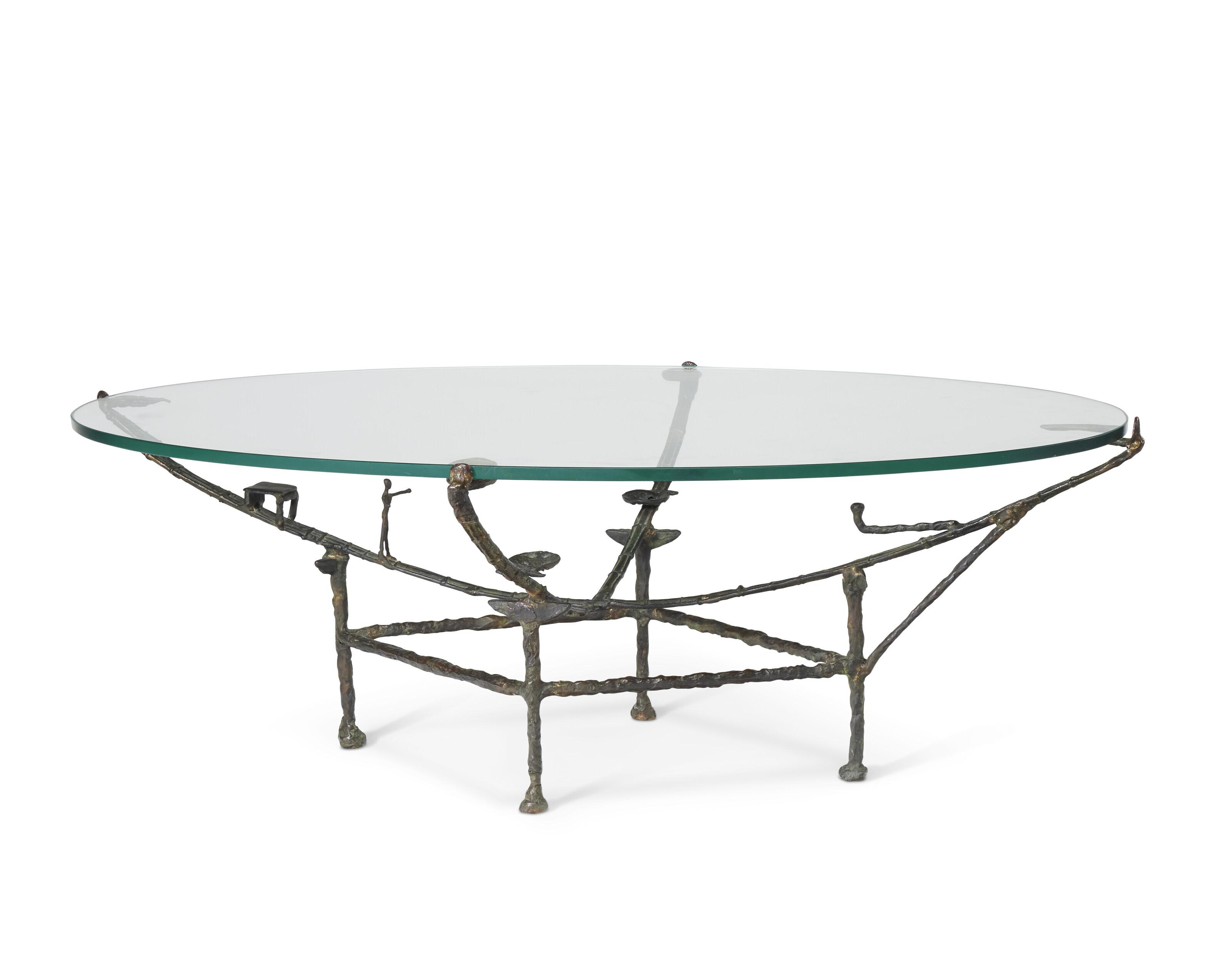 Diego Giacometti - Table \'Carcasse au navigateur\'