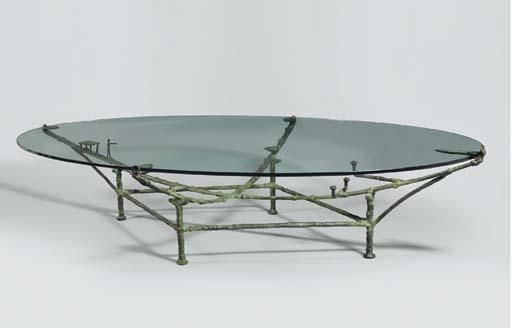 Diego Giacometti - Table-carcasse, grand modèle bas au navigateur