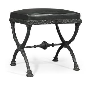 Diego Giacometti - Tabouret En X, Troisième Version