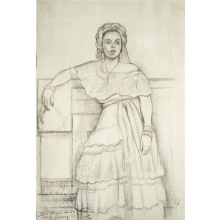 Diego Rivera - Chiapaneca (Sketch For The Portrait Of Nina Palou)