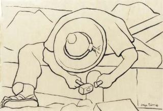 Diego Rivera - Cortador de piedras