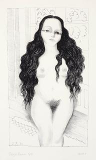 Diego Rivera - Desnudo de Dolores Olmedo (Instituto Nacional de Bella Artes 895)