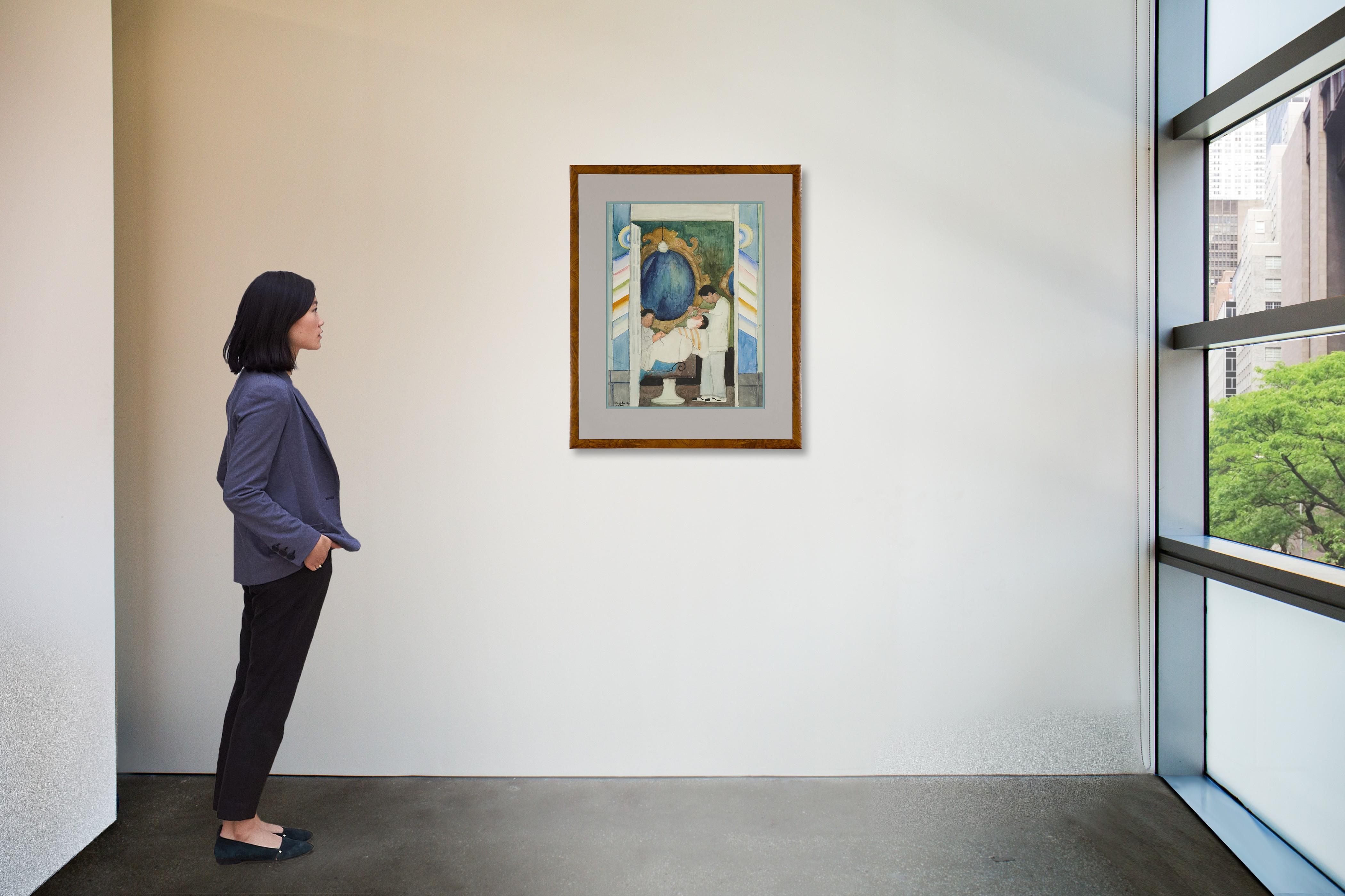 Diego Rivera - El peluquero