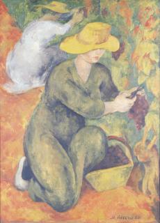 Diego Rivera - En el viñedo