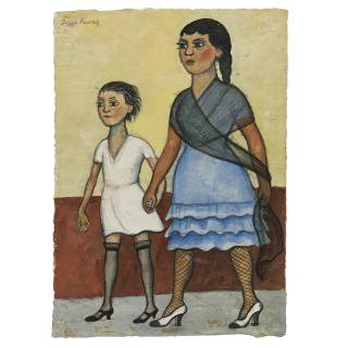 Diego Rivera - Las Elegantes De Texcoco