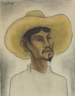 Diego Rivera - Man with Hat