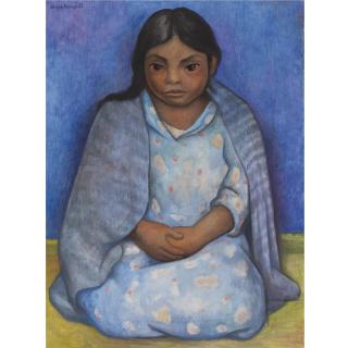Diego Rivera - Niña Con Rebozo
