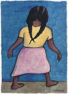 Diego Rivera - Niña
