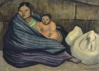 Diego Rivera - Pátzcuaro Woman
