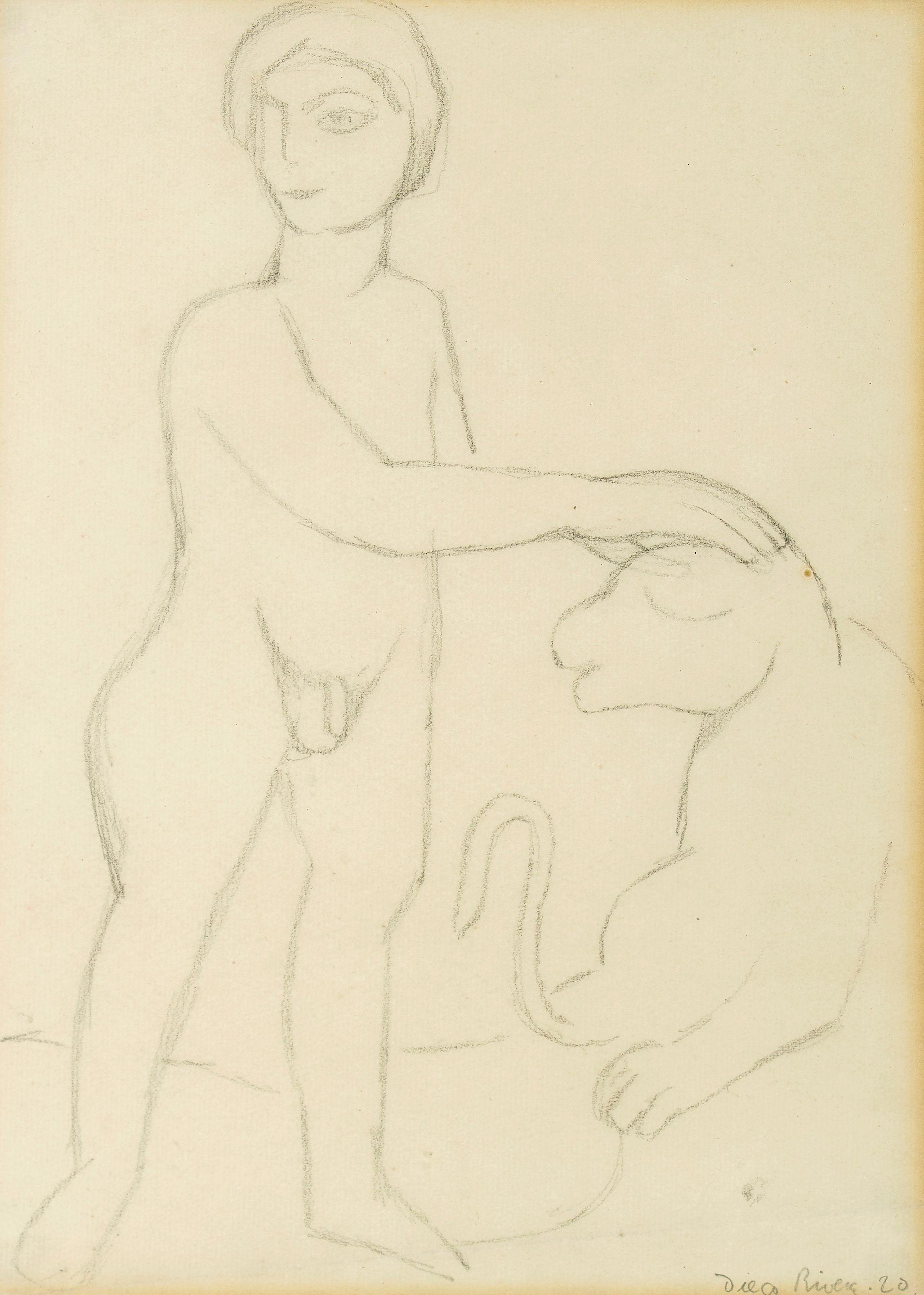 Diego Rivera - Pompeian Scene, Palermo