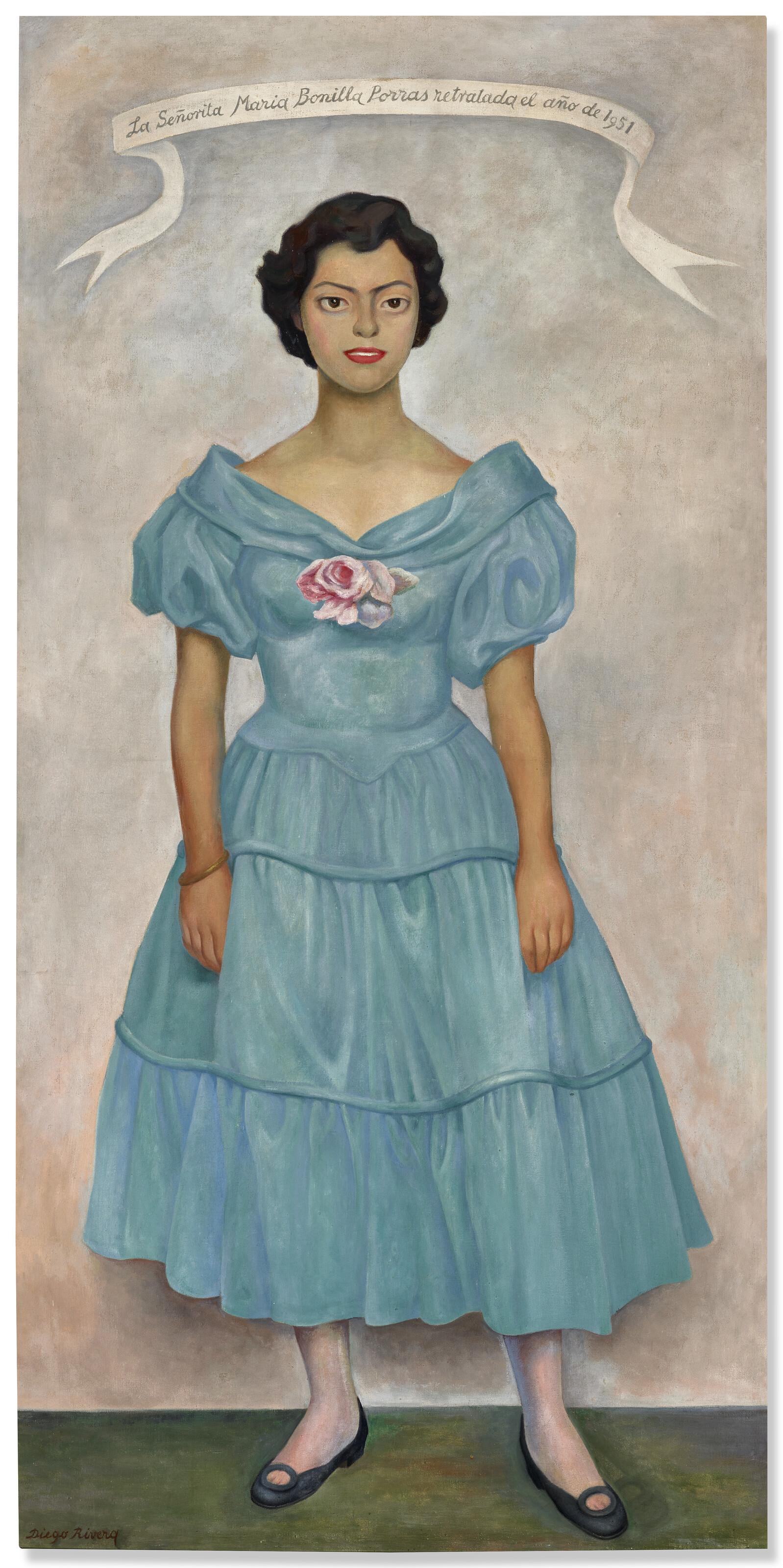 Diego Rivera - Portrait of María Bonilla Porras