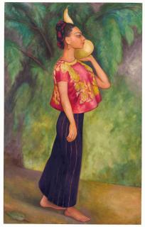 Diego Rivera - Retrato De Columba Domínguez De Fernández