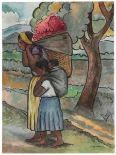 Diego Rivera - Vendedora de flores