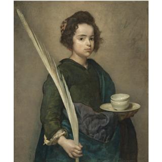 Diego Rodríguez de Silva y Velázquez - Saint Rufina
