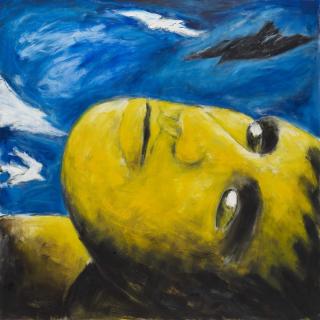 Dieter Hacker - »Selbstbildnis mit Vögeln«