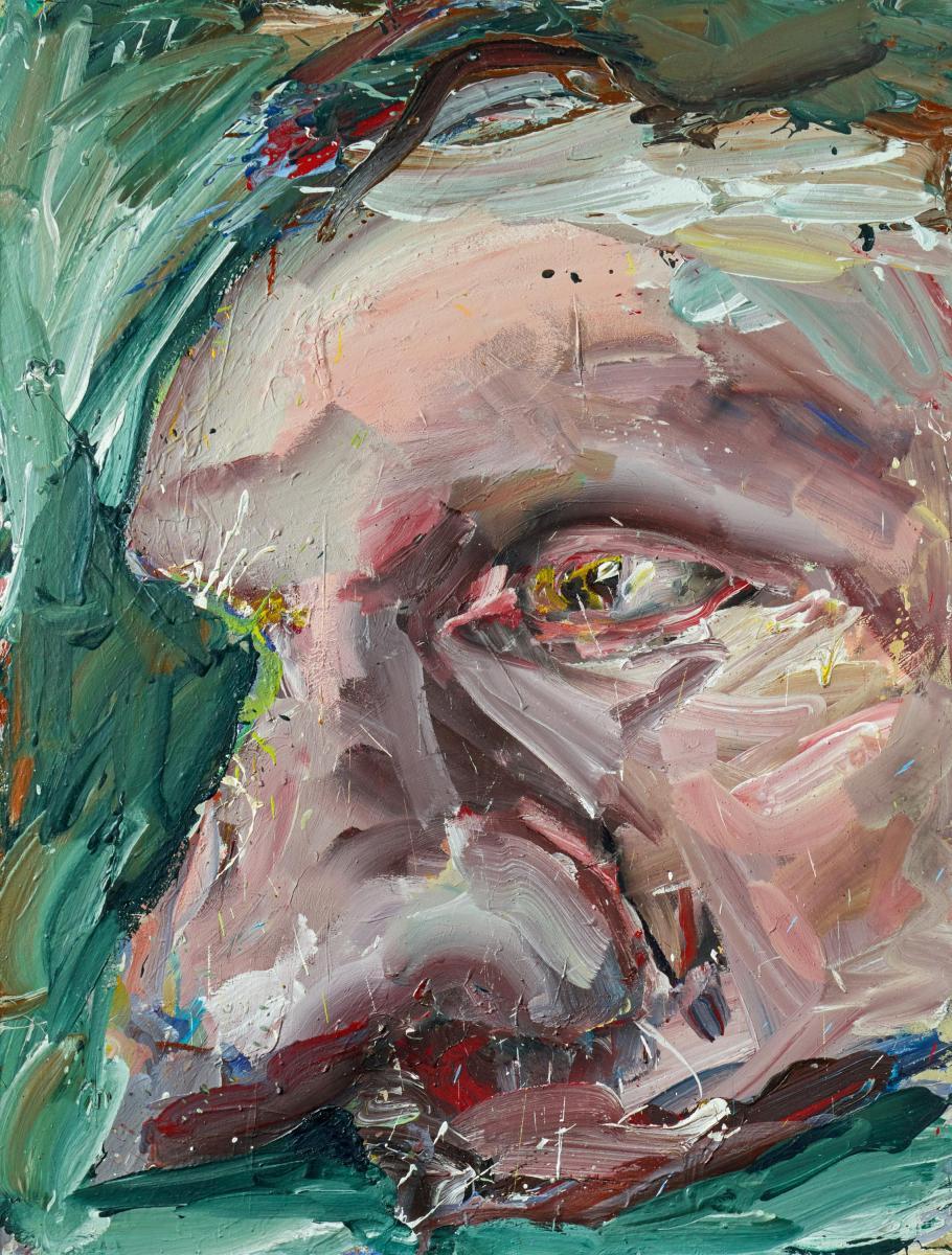 Dieter Krieg - Ohne Titel (Gesicht).