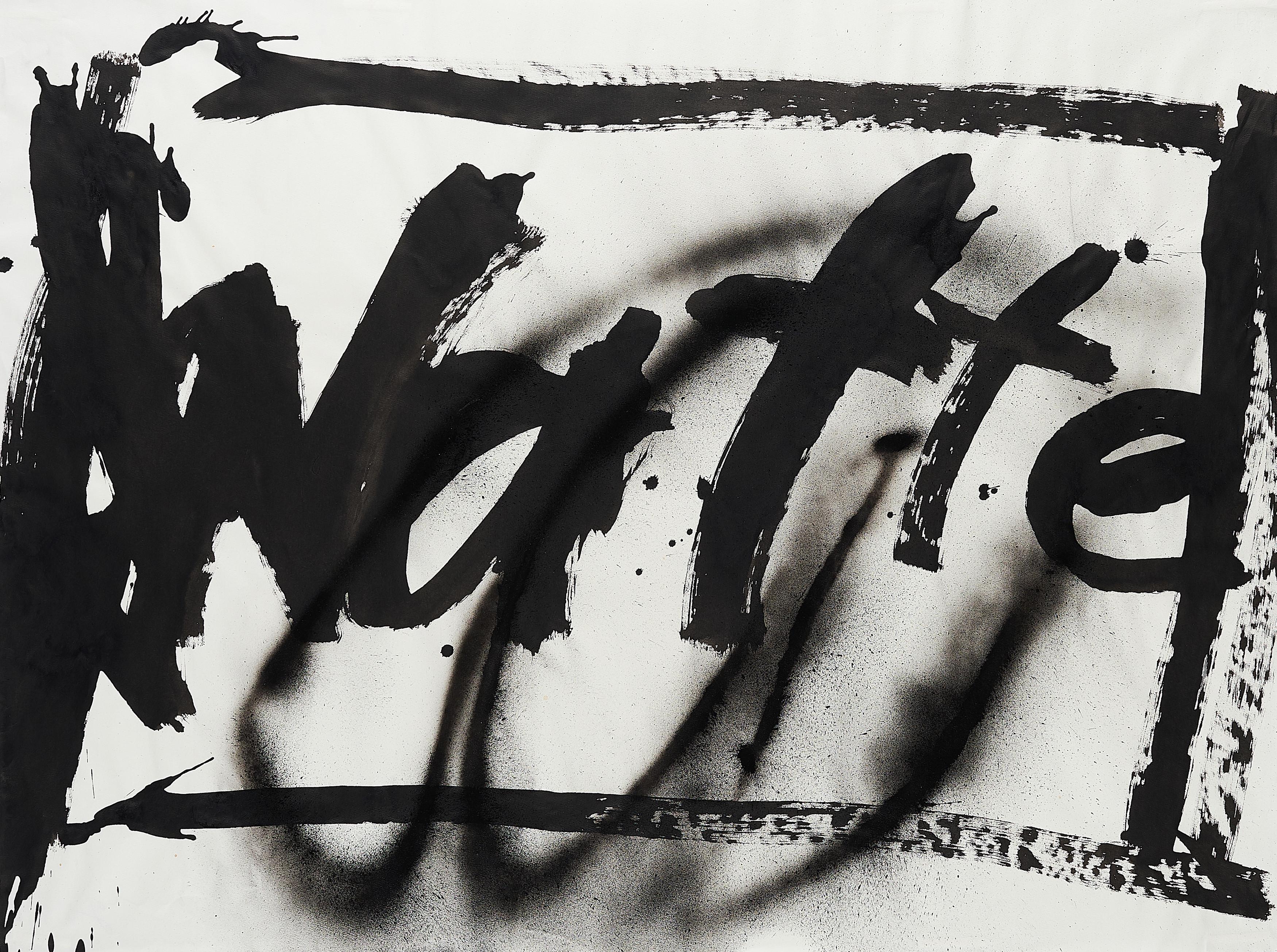 Dieter Krieg - Ohne Titel (Watte).