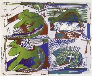 Dieter Roth - 4 Löwen