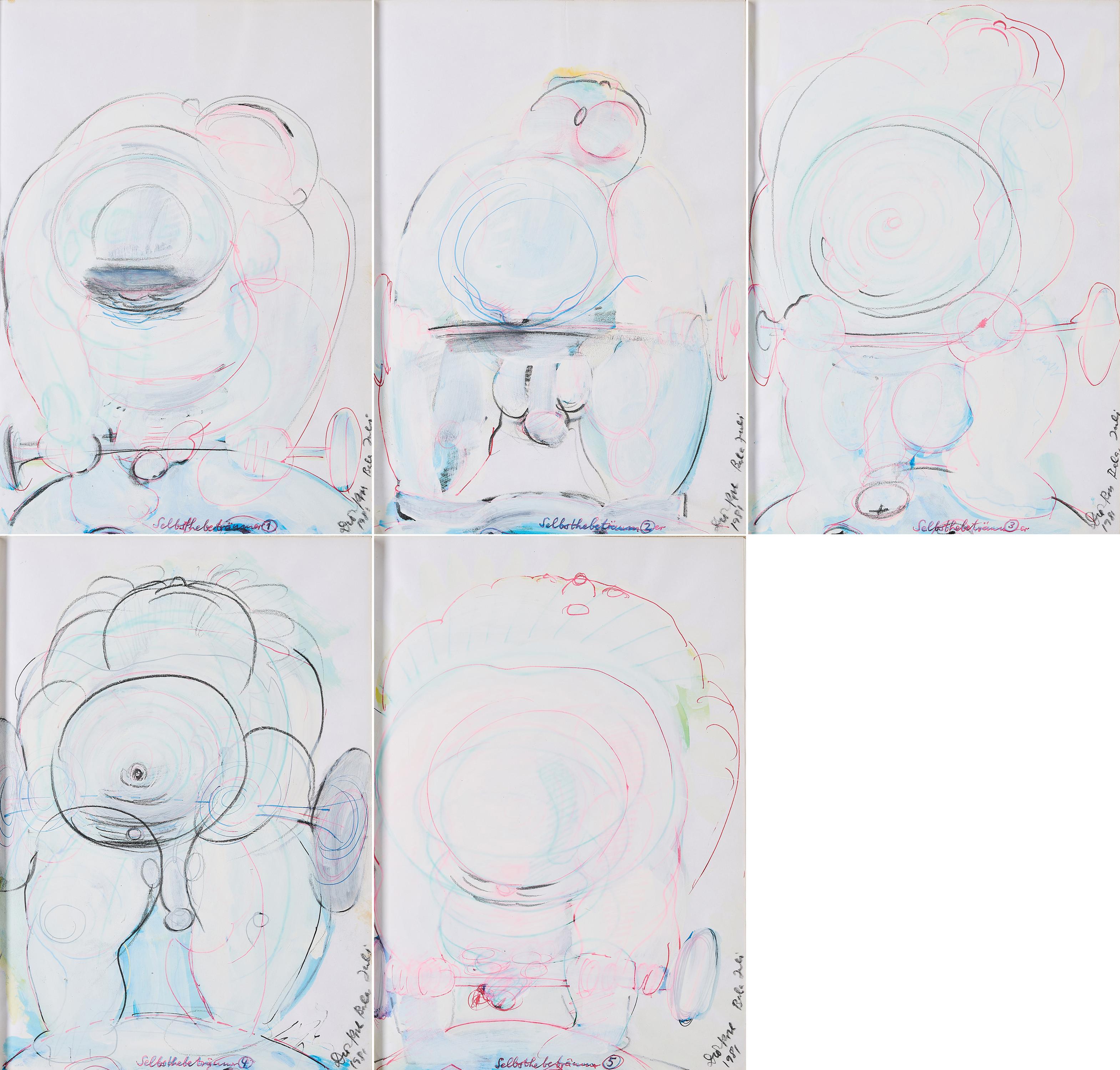 Dieter Roth - 5 Selbsthebeträumer.