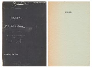 Dieter Roth - Konvolut von 2 Büchern.