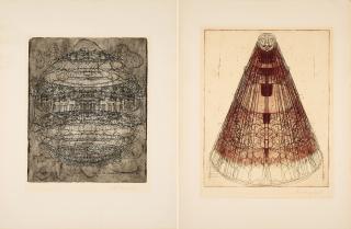 Dieter Roth - Konvolut von 2 Radierungen.