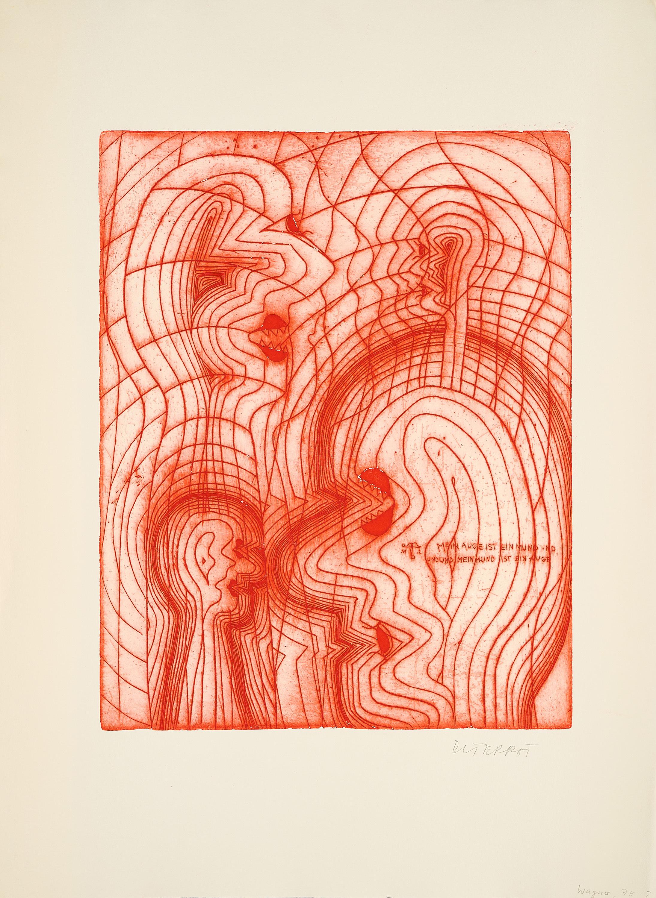 Dieter Roth - Mein Auge ist ein Mund.
