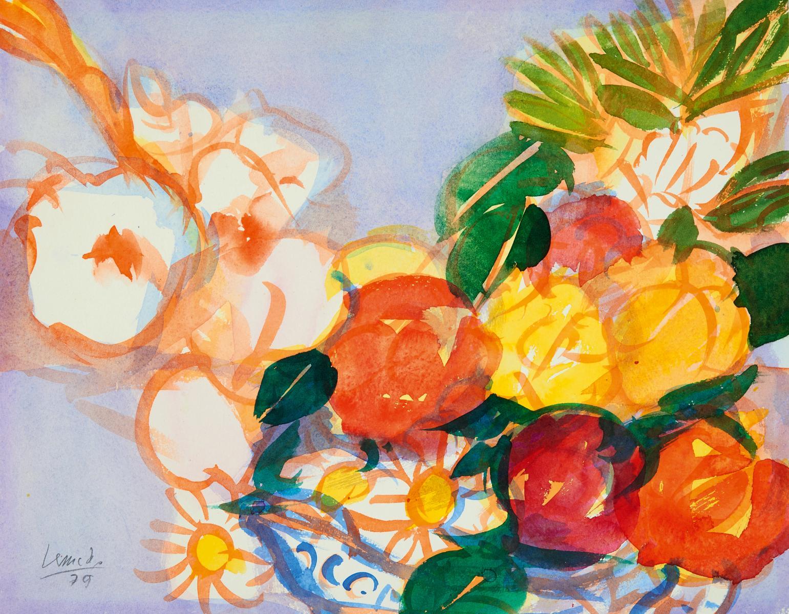 Dietmar Lemcke - Ohne Titel (Blumenstillleben)