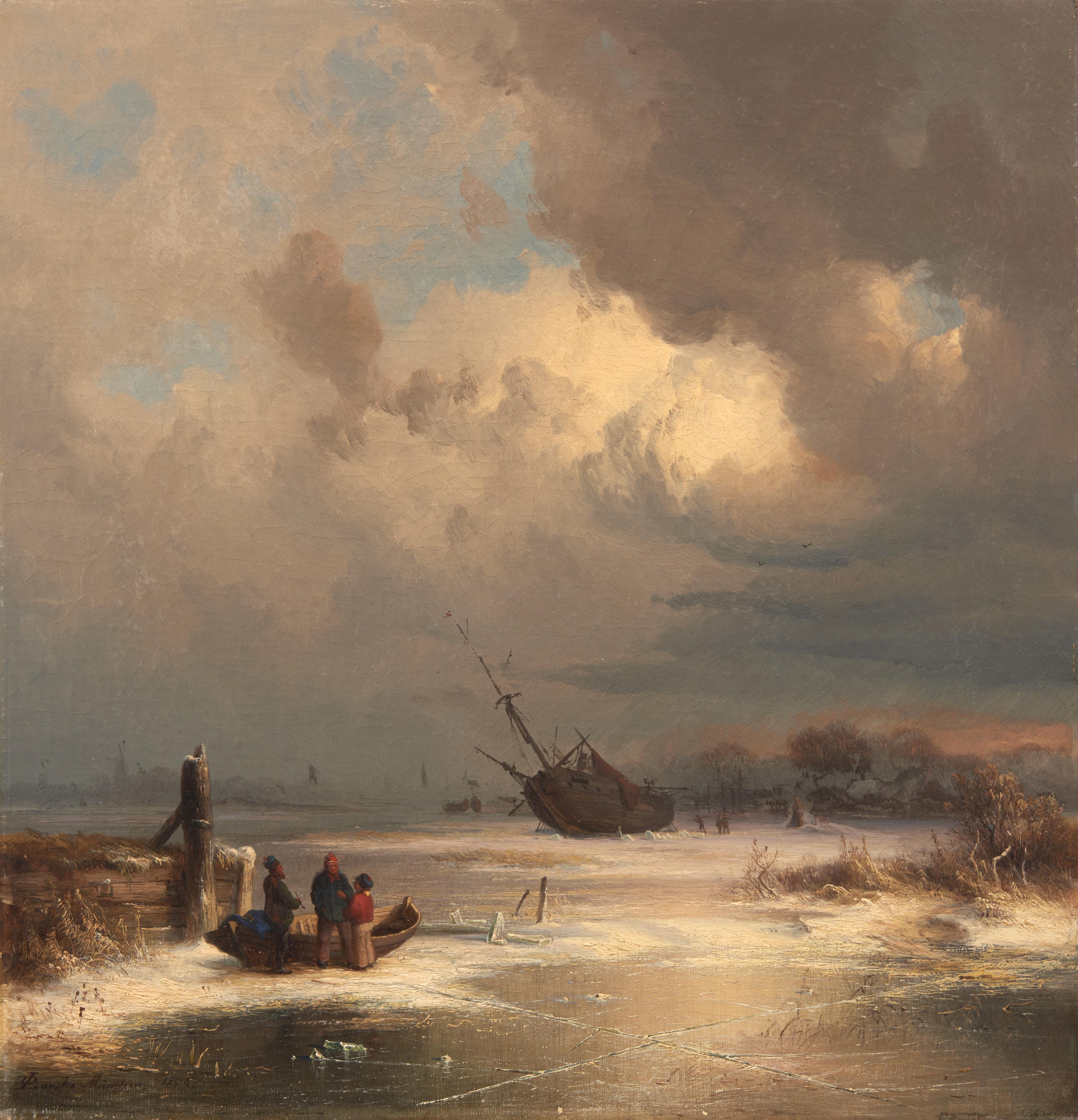 Dietrich Langko - Cantiere navale sul ghiaccio