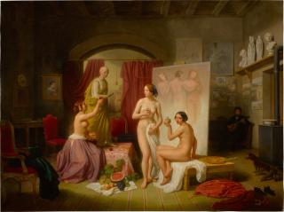 Dietrich Wilhelm Lindau - The Three Graces