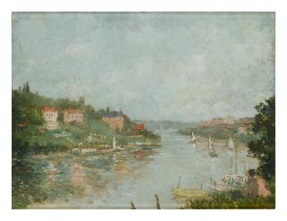 Dietz Edzard - Bateaux Sur La Rivière