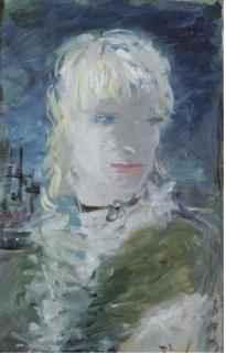 Dietz Edzard - Portrait of Suzy Solidor, a study