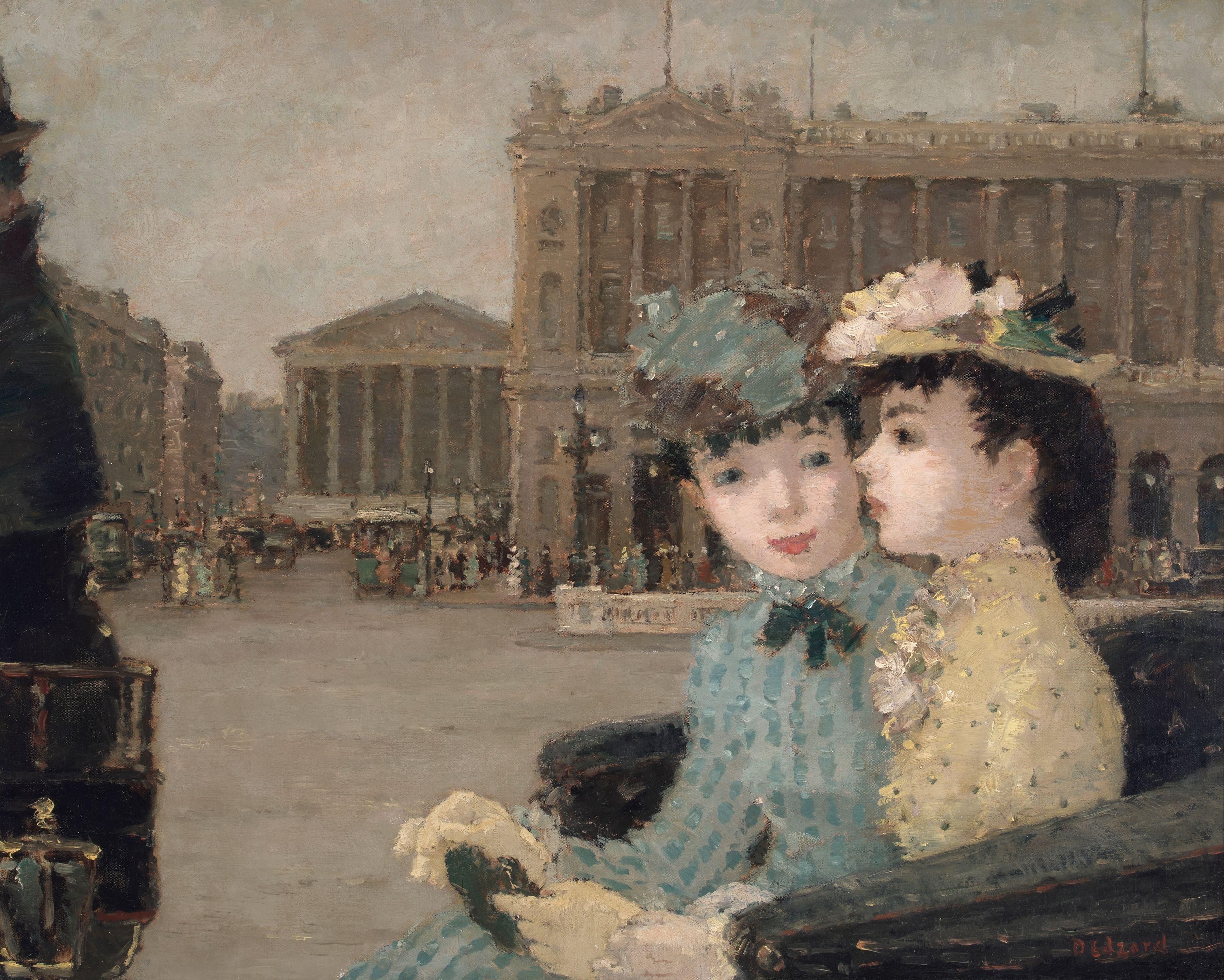Dietz Edzard - The carriage ride past La Madeleine