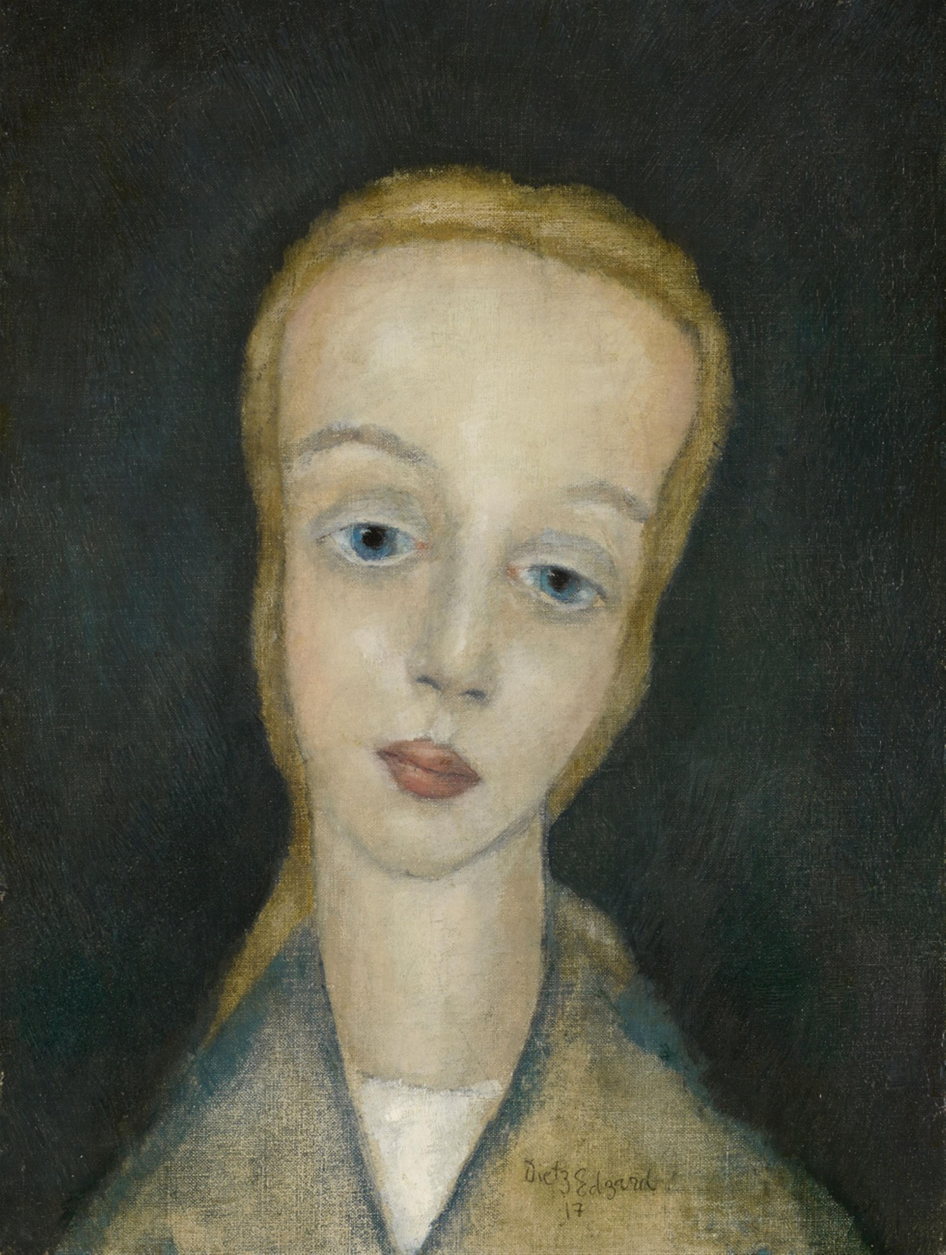 Dietz Edzard - Weiblicher Kopf