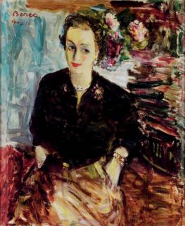 Dimitri Berea - Femme assise dans un intérieur