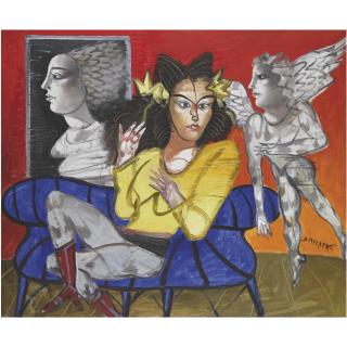 Dimitris Mytaras - Greek Woman By A Window