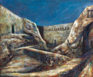 Ding Fang - City Series No.3(Painted In 1987-1990)